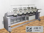 Промышленная вышивальная машина ZSK JF 0611-400 Б/У Новосибирск