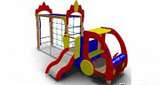 Игровое детское оборудование «Пожарная машина» Пермь