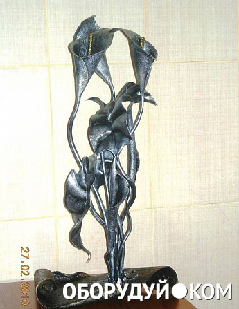 Кованые подставки для цветов. Кованые накладки. Холодная ковка штампованные элементы. Художественная ковка подсвечники. Кузнечные изделия.