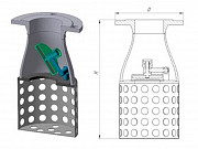 Обратные клапаны 16ч42р с сеткой приёмные фланцевые Челябинск