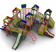 Игровой комплекс для детей ИК-22 Размеры 10110х9750х3900мм Пермь