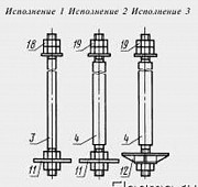 Болт фундаментный 2.2 М72х1580 09Г2С ГОСТ 24379.1-2012 Москва