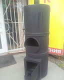 Банная печь из трубы Печь в баню Томск