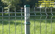 Столб заборный для заборных секций (забор 3d) Краснодар