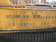 QTZ-80 башенный кран грузоподъемность 8 тонн Б/У Уфа
