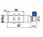 S50-MA-2-C10-PP (952021020) Датчик диффузионный, инфракрасное излучение 880 нм, 0-100 мм Москва