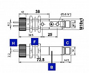 S50-PA-2-E01-PP (952001130) Датчик оптоволоконный, красное излучение 660 нм, кабель (4хпроводный) Москва