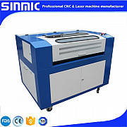 SINMIC 60w CO2 лазерный гравер и резчик станок для изделий из кожи Москва