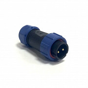 SP2110/P2 II 1N Вилка, папа, SP21, PIN:2, IP68, 7/12мм, пайка, на провод, 500В WEIPU Москва