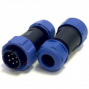 SP2110/P7 - Разъем папа,IP68, 7 pin - пайка, до 15A, до 500V, Основной разъем кабельный штекер WEIPU Москва