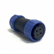 SP2110/S4 II 2N Вилка, мама, SP21, PIN:4, IP68, 7/12мм, зажим под винт, на провод WEIPU Москва