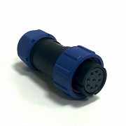 SP2110/S9 II 1N WEIPU Вилка мама, SP21, PIN:9, IP68, 7/12мм, пайка, на провод, 500В Москва