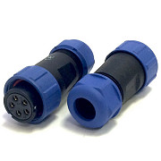 SP2113/S5 - Разъем мама, IP68, 5 pin - пайка, до 30A, до 500V, Ответный разъем блочное гнездо, крепл Москва