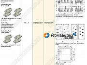 0931 006 2711 Розетка, 12 контактов, 35A, 32 B, винт, 09310062711 HARTING Москва