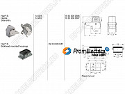 09 30 006 0381 Встраиваемый кожух, 6PIN, алюминий, 09300060381 HARTING Москва