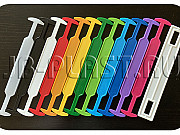 Пластиковые ручки для картонных коробок, сборные двухэлементные ручки с ответной частью в наличии Москва