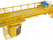 Кран мостовой двухбалочный г/п 16 тонн пролёт 16 метров Красноярск
