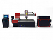 Небольшой станок для гидроабразивной резки с размером стола 1500мм*2500мм для обработки металла, ста Москва