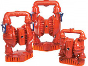 Пневмоприводный двухдиафрагменный самовсасывающий универсальный насос WILDEN Москва