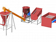 Линия для производства сухих строительных смесей, производительностью 5 тонн в смену МЗ-5Т Старый Оскол