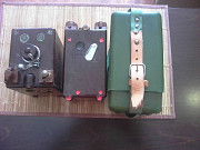 Подрывная конденсаторная машинка КПМ-3У, прибор ПИВ 100 Москва