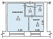 Продам 1-комнатную квартиру 22 кв.м Стрежевой