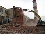 Демонтаж дымовых труб Москва