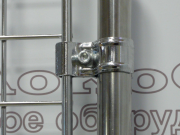 Соединитель трубы d=25мм и панели-сетки, хром FG605/R-58 Челябинск