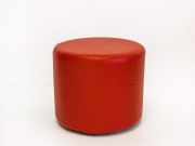 Банкетка цилиндр h=370мм, d=400мм, цвет красный Челябинск
