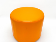 Банкетка цилиндр h=370мм, d=380мм, цвет оранжевый Челябинск