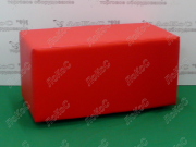 Банкетка прямоугольник 670х330х360мм, цвет красный, BN-001красный Челябинск