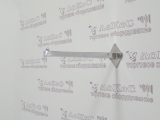 Кронштейн на стену горизонтальный прямой L=300 мм, хром 3002 Челябинск