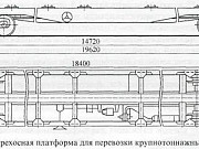Конструкторская документация вагона-платформы Москва