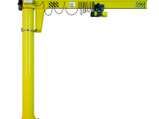 Кран консольный на колонне с электрическим приводом поворота стрелы Калуга