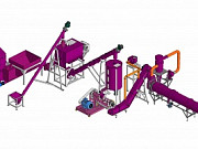 Линия экструдирования отходов мясопереработки, 0, 5 т/ч Волгоград