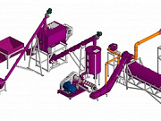 Линия экструдирования отходов мясопереработки, 1, 0 т/ч Волгоград