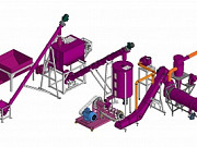 Линия экструдирования отходов переработки птицы, 0, 5 т/ч Волгоград