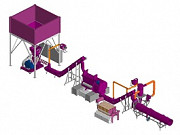 Линия производства масла из сои, 1000 кг/час (пищевое, однократное прессование) Волгоград