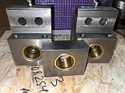 Корпуса тисков, валы ходовые с матричными гайками, губки Новокузнецк