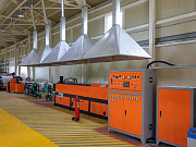 Экструзионная линия по производству вспененного ПЭ трубная изоляция 20-110мм + подложка с ламинацией Южно-Сахалинск