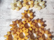 Вставка упругой муфты эластичная (звездочка) полиуретан Санкт-Петербург