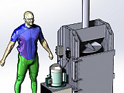 Пресс-пакетировщик вертикальный для бочек Кубер-20ВБ Владивосток