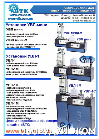 Вибровакуумный стол для литья