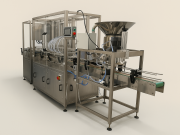 Линия розлива и упаковки молока (ПЭТ, стекло, до 3000 бут/час) Малаховка