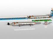 Линия по производству пустотных плит ПК Казань