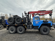 Лесовозный тягач Урал с манипулятором Купить Санкт-Петербург