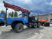 Лесовоз Урал с манипулятором и роспуском Пермь