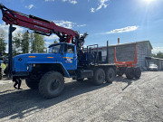 Купить Урал лесовоз с манипулятором и прицепом Архангельск