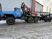 Профессиональный Лесовоз Урал с КМУ готов к работе Екатеринбург