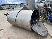 Емкость нержавеющая, объем — 2 куб.м., вертикальная, змеевик, инв 4783 Москва